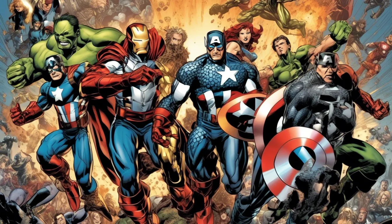 Unleashing the Superhero Saga The Avengers in Comics Entertainment